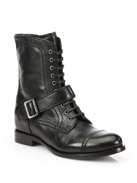 prada calf leather|prada leather boots.